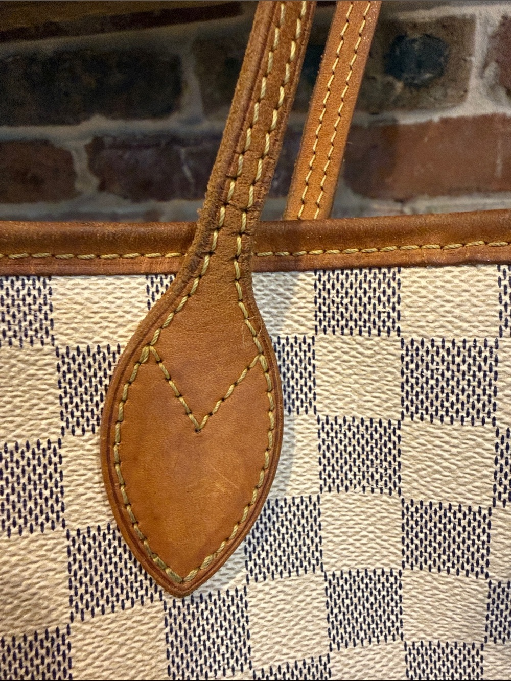 Louis Vuitton Damier Azur Tote Neverfull MM - Picture 3 of 16